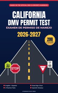 Cover of California DMV Permit Test 2026–2027