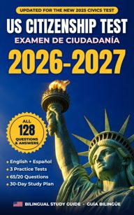 Cover of US Citizenship Test 2026–2027